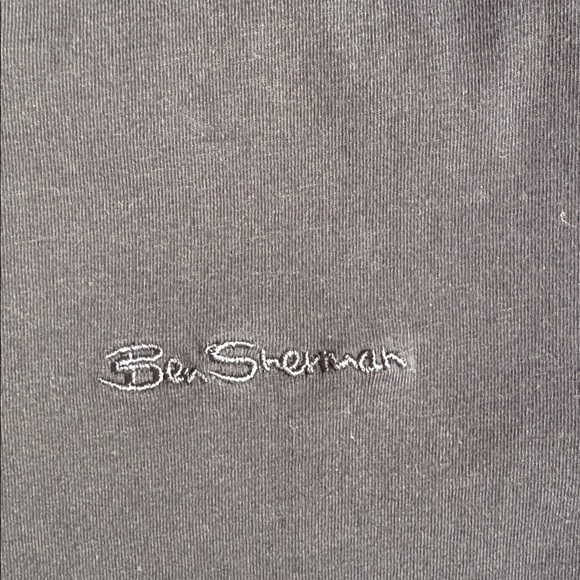 Blue Ben Sherman V-Neck T-Shirt - Picture 2 of 5